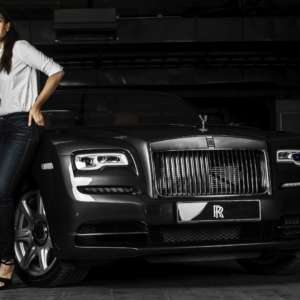 Rolls Royce Dawn India Launch Stock Images