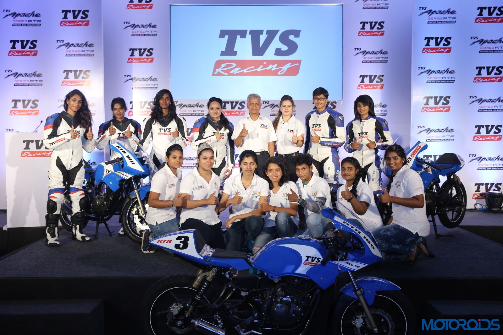 TVS Racing supports Alisha Abdullah Racing Academy for Women