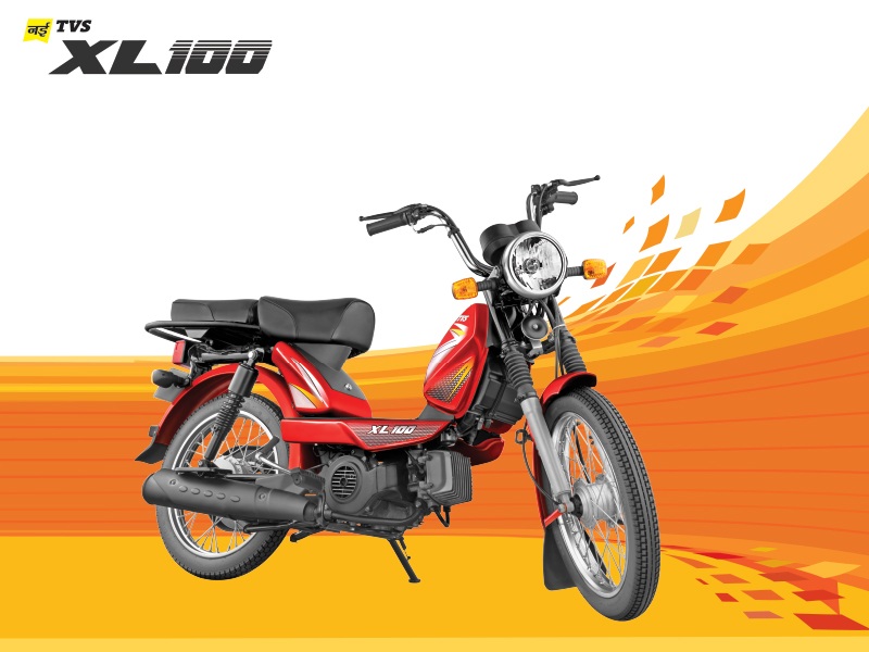 TVS XL100 - Launched in Delhi - 1