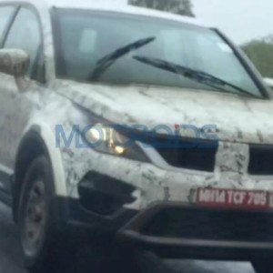 Tata Hexa spied testing