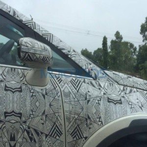 Tata Hexa spied testing