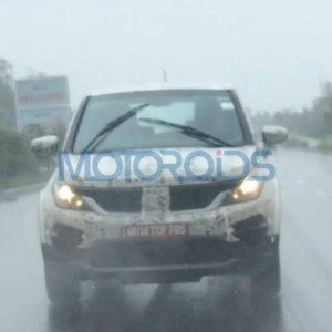 Tata Hexa spied testing