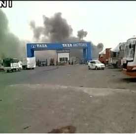 Tata Motors Sanand Fire
