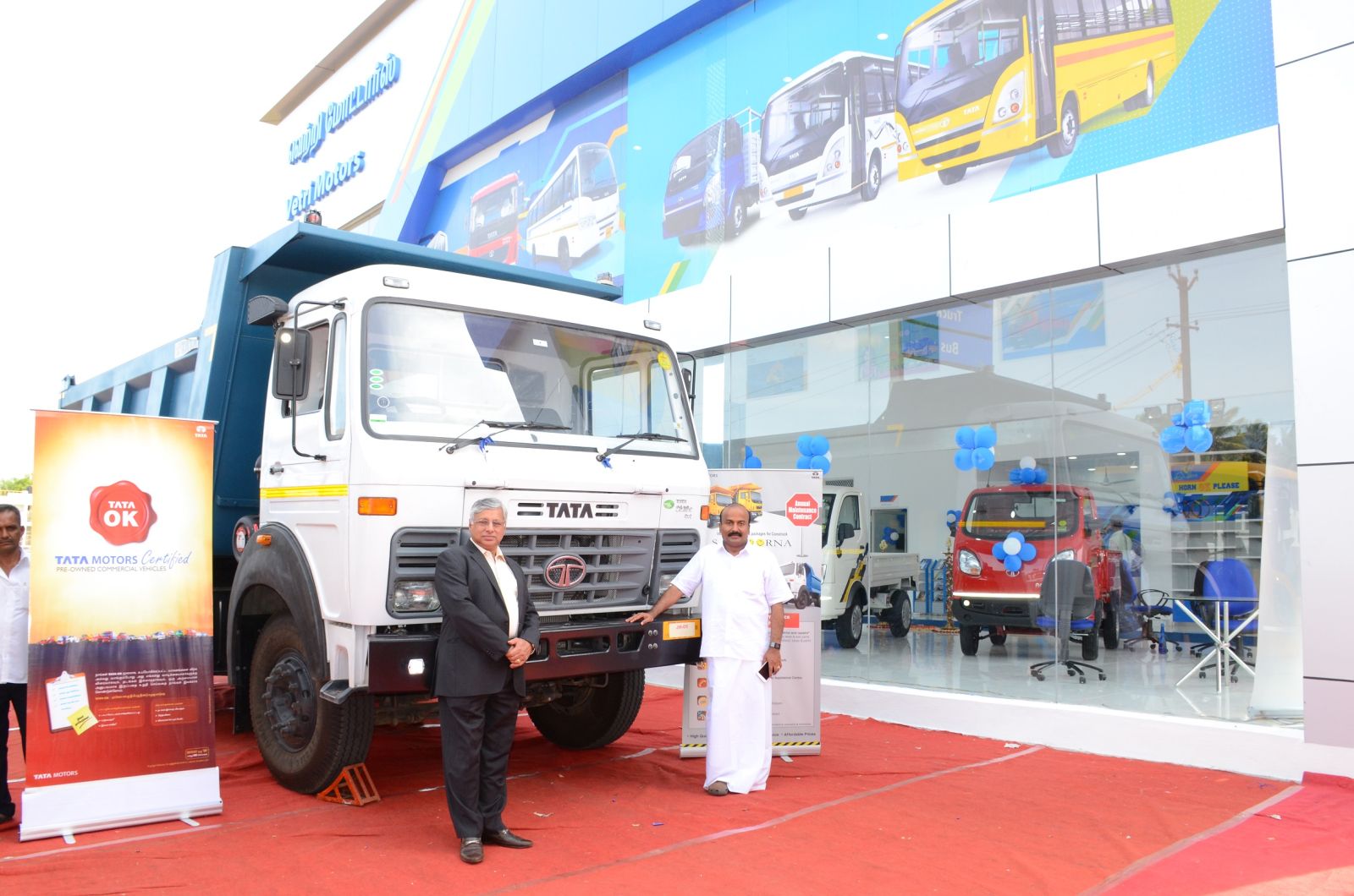 Tata Motors and Vetri Motors open new 3S commercial vehicle facility in Madurai (1)