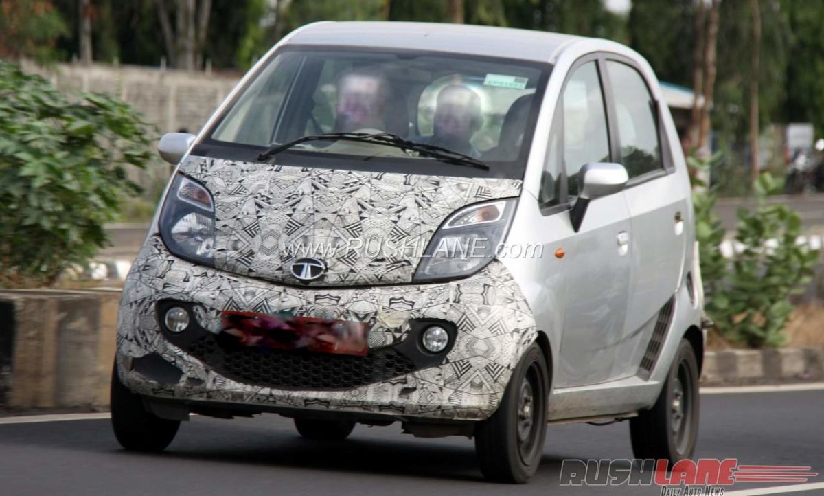 Tata Nano Electric spied testing