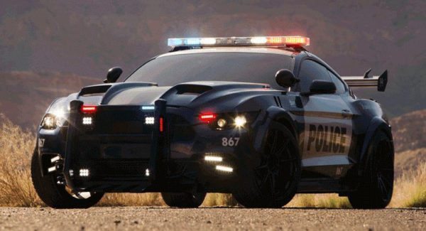 Transformers  Barricade new Mustang