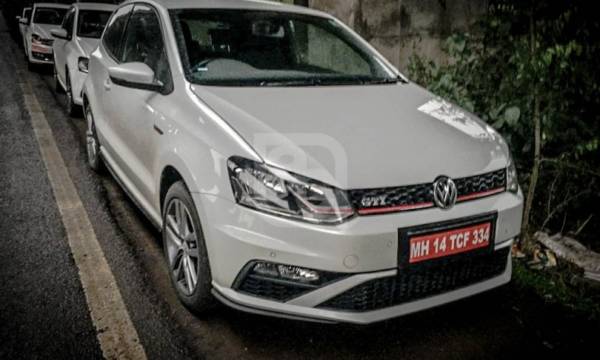 Volkswagen Polo GTI spotted in Pune with a  speed manual transmission