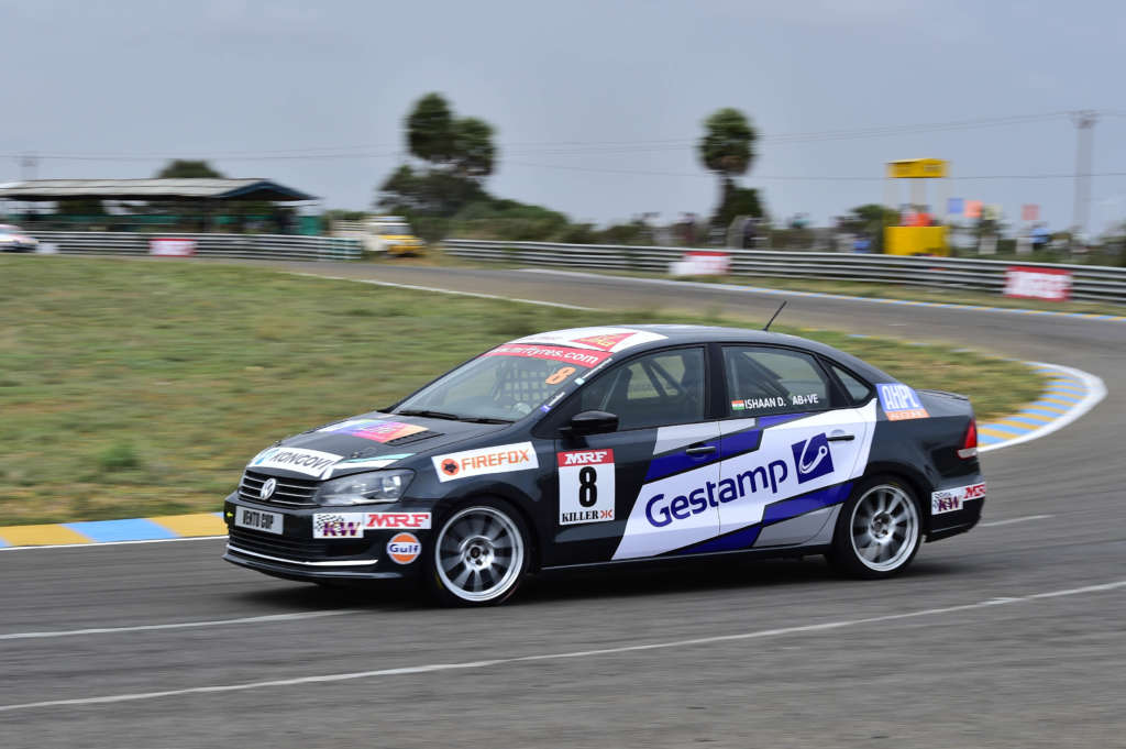 Volkswagen Vento Cup_Round1_Qualifying_Ishaan_1