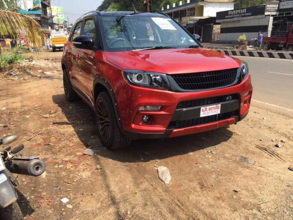 modified Maruti Vitara Brezza