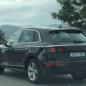 Audi Q spied