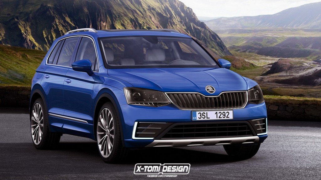 2017 Skoda Yeti render