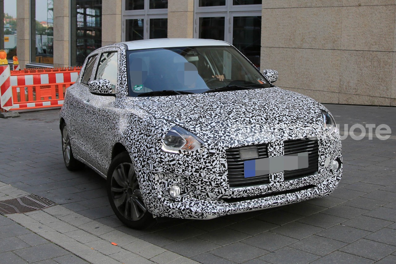 Here's what next Suzuki Swift could look like based on spy shots