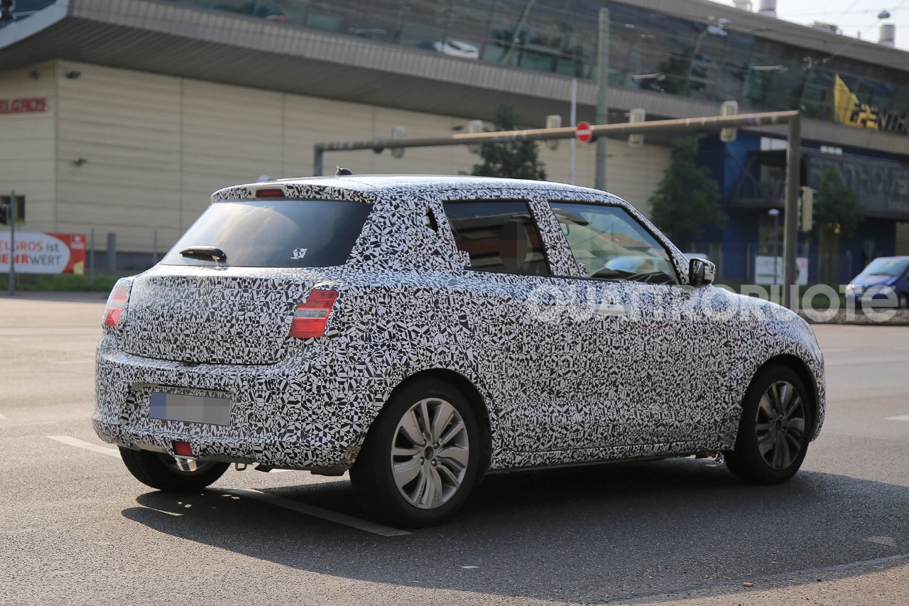 Here's what next Suzuki Swift could look like based on spy shots