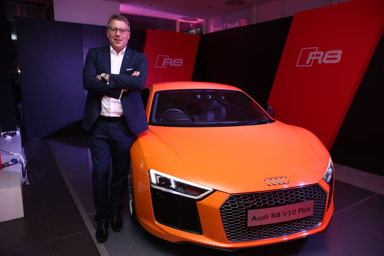 Audi Mumbai West launches the R8 V10 plus in Mumbai (1)