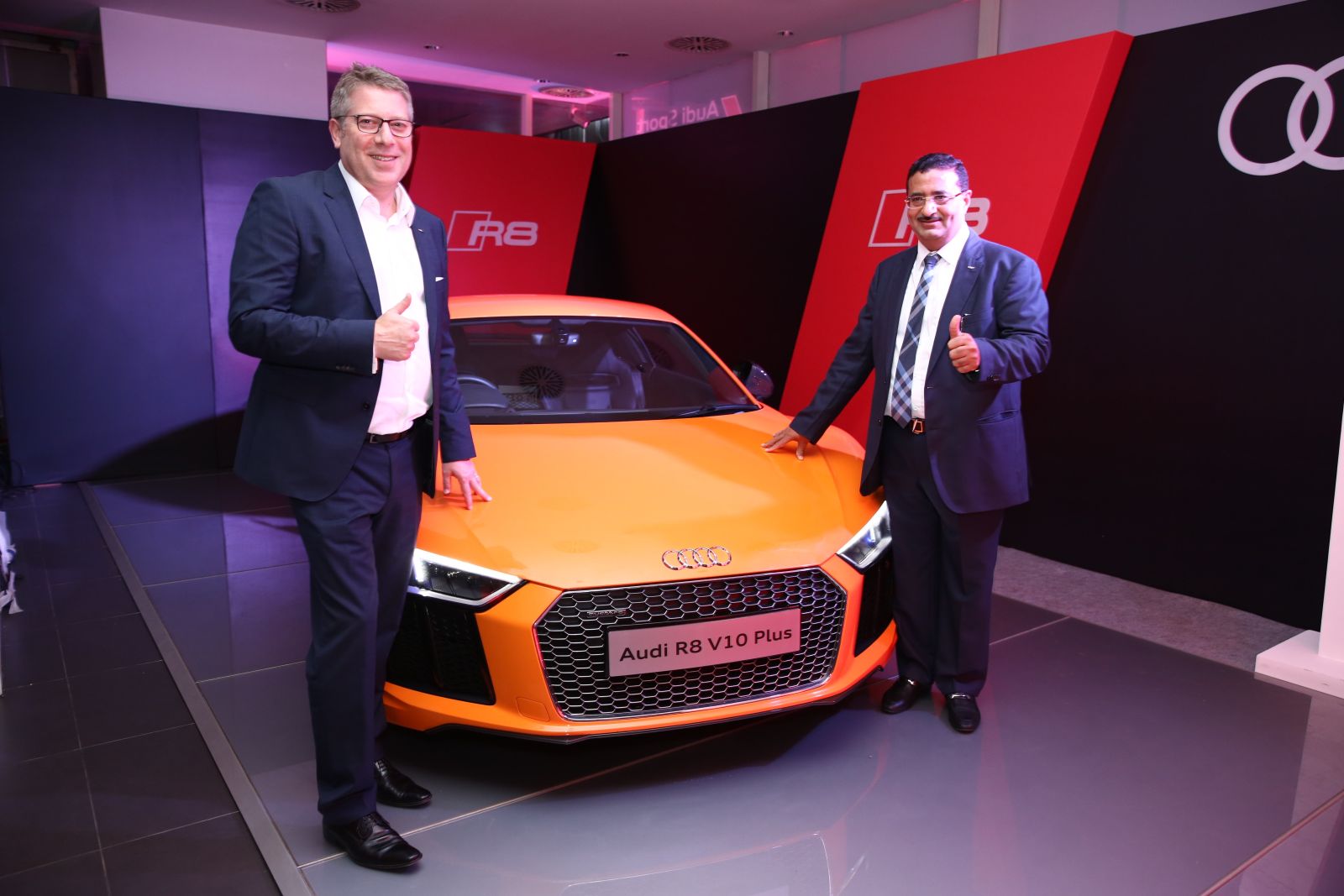 Audi Mumbai West launches the R8 V10 plus in Mumbai (2)