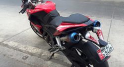 pulsar rs 200 stock exhaust price