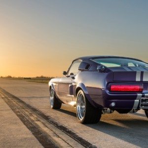 Classic Restorations Blurple Shelby GTCR