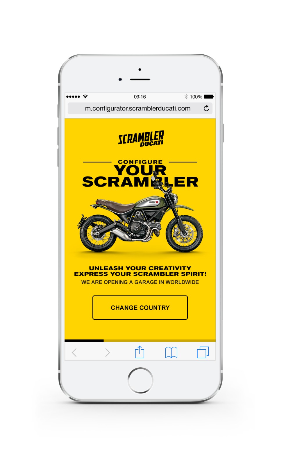 Ducati scrambler configurator cheap