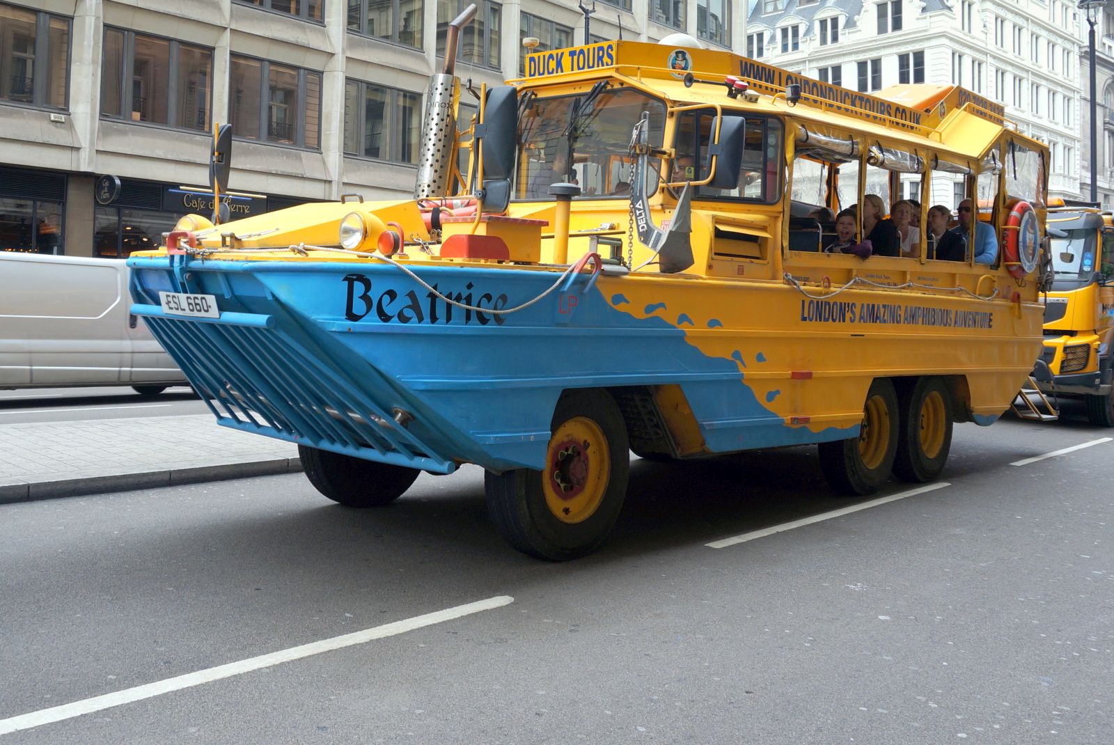 Duck - an amphibious bus