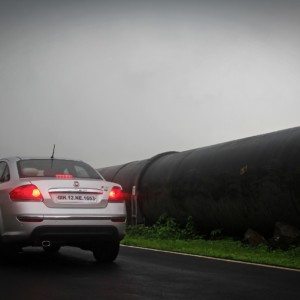 Fiat Linea S rear