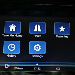 Fiat Linea S touch screen