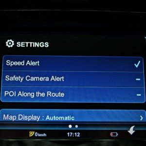 Fiat Linea S touch screen