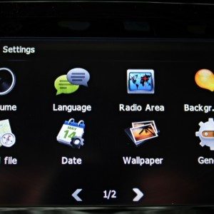 Fiat Linea S touch screen