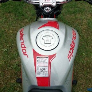 Hero MotoCorp Splendor  iSmart fuel tank