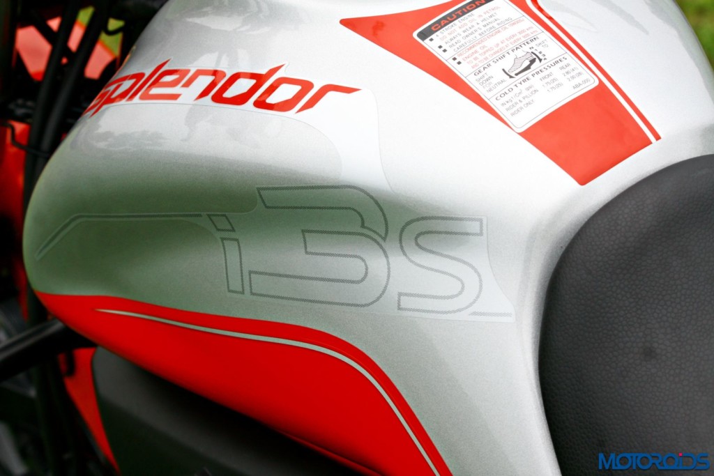 Hero MotoCorp Splendor 110 iSmart i3S decal