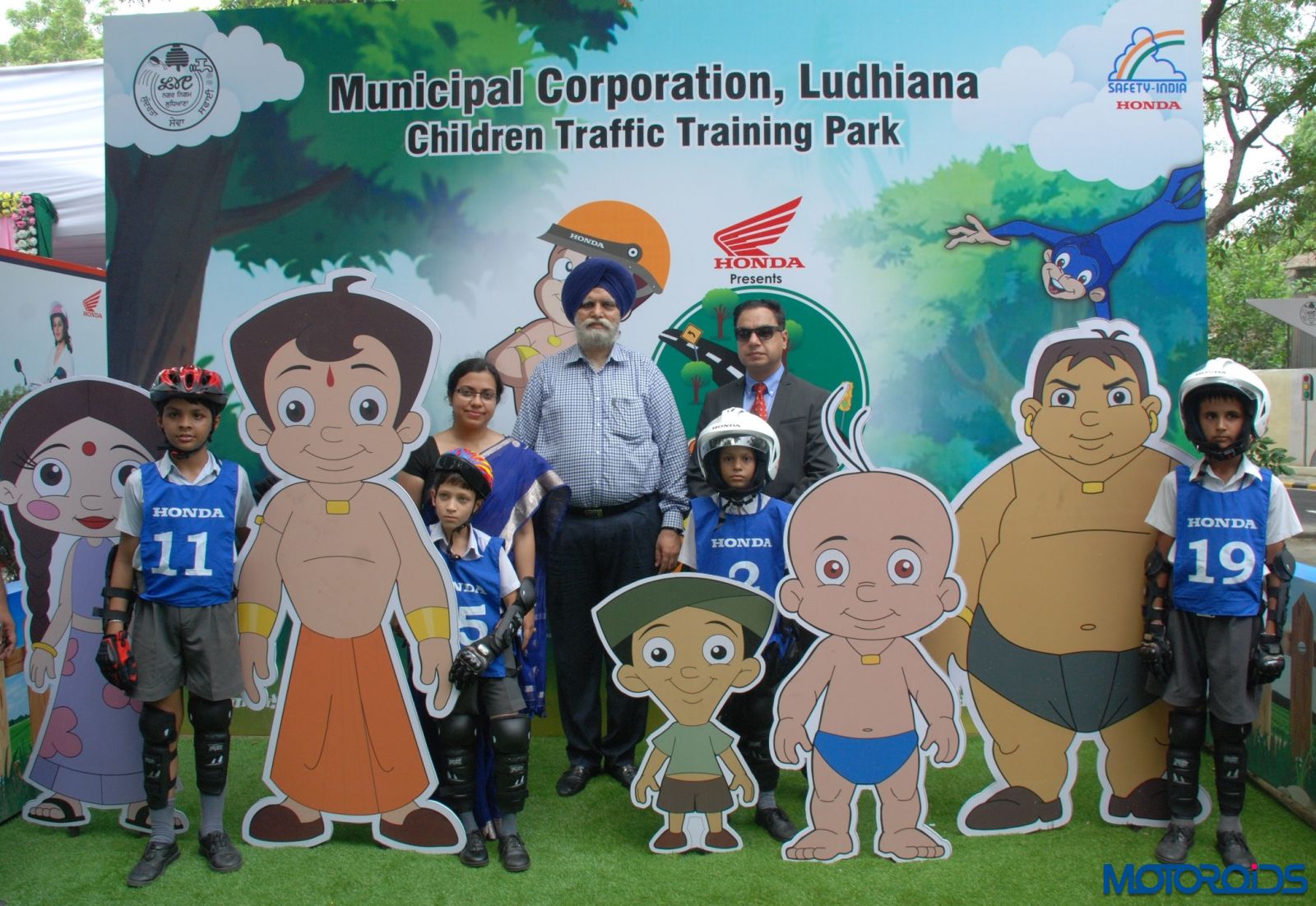 Honda and Ludhiana Municipal Corporation inaugurate Traffic Training Park in Punjab (1)