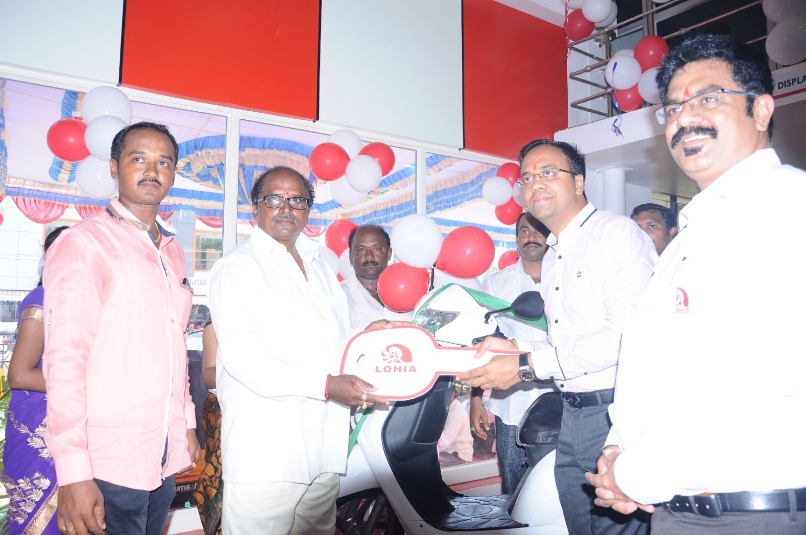 Lohia Auto opens one of the largest electric vehicles dealership in Nellore