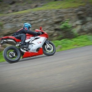 MV Agusta F R action