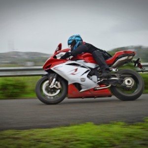 MV Agusta F R action