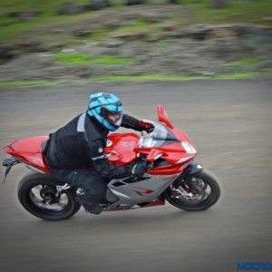 MV Agusta F R action