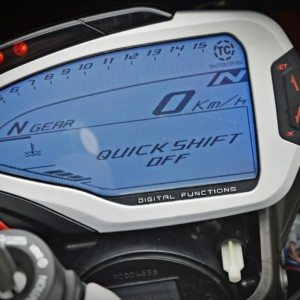 MV Agusta F R instrument console