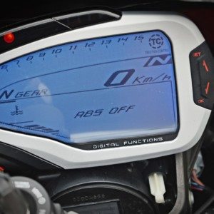 MV Agusta F R instrument console