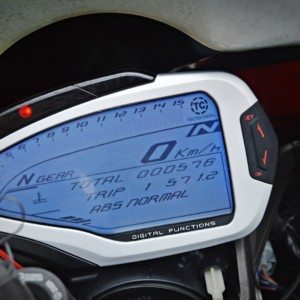 MV Agusta F R instrument console