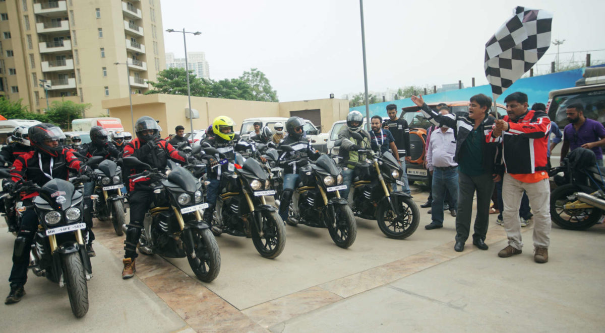 Mahindra Mojo Mountain Trail Kick off Pic