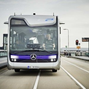 Mercedes Benz Future Bus with City Pilot