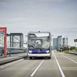Mercedes Benz Future Bus with City Pilot