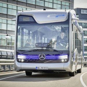 Mercedes Benz Future Bus with City Pilot