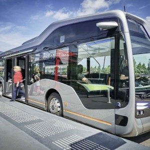 Mercedes Benz Future Bus with City Pilot