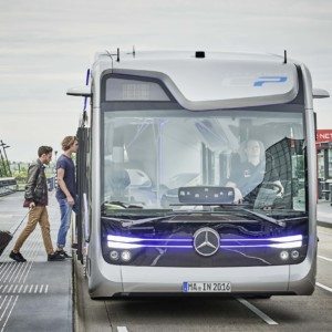 Mercedes Benz Future Bus with City Pilot