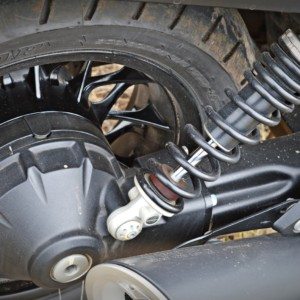 Moto Guzzi Audace rear suspension