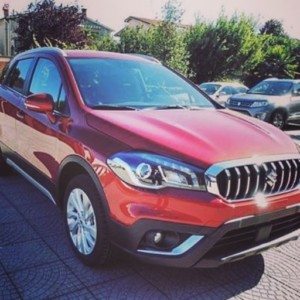 New Maruti Suzuki S Cross red