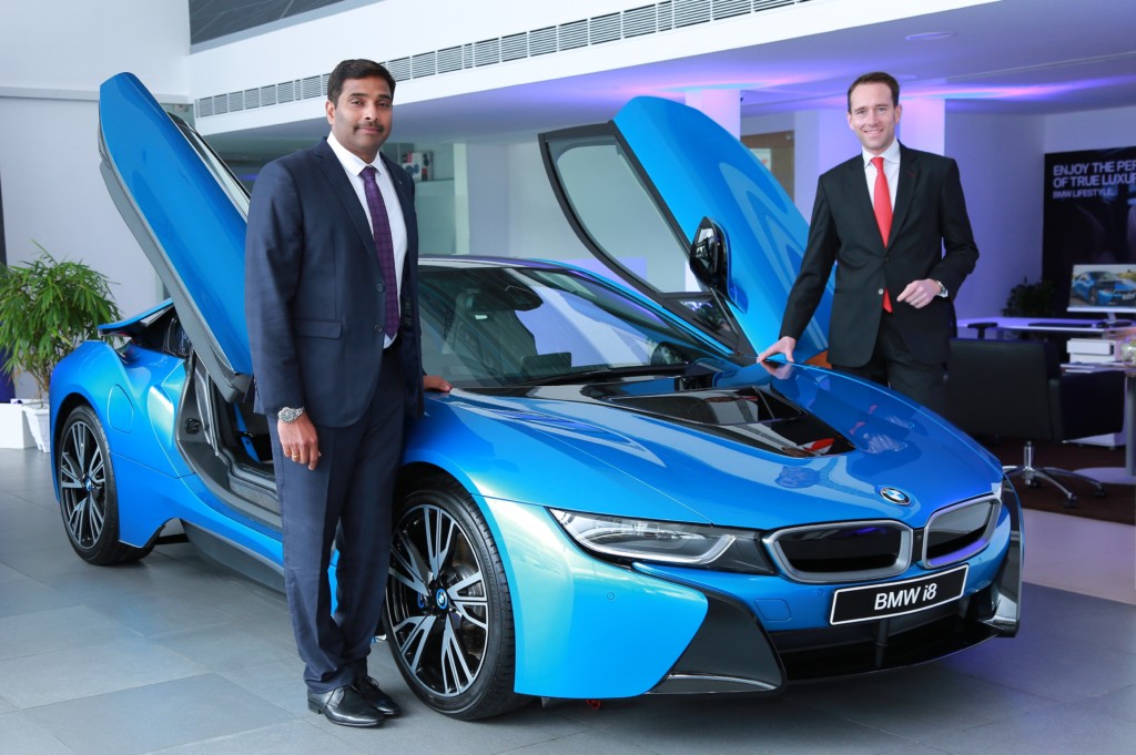 Photo 01 (R-L) Mr. Schloeder, (Act.) President, BMW Group India and Mr. Sabu, MD, EVM Autokraft