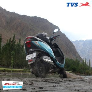 Ride to Khardung La On my TVS Scooty Zest – Anam Hashim