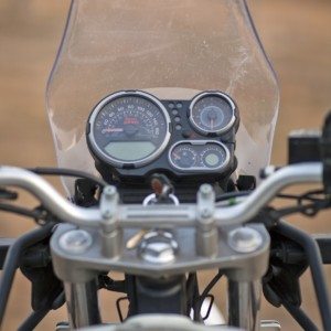 Royal Enfield Himalayan Review Details Instrument Cluster