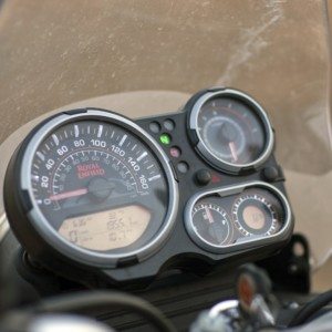 Royal Enfield Himalayan Review Details Instrument Cluster