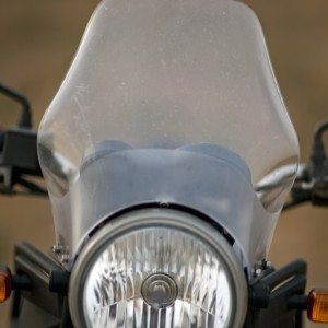 Royal Enfield Himalayan Review Details Windscreen